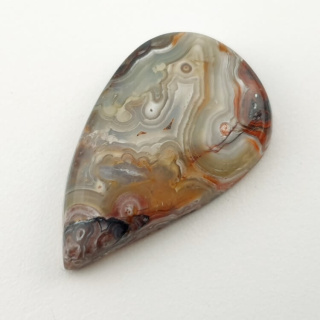 Agat koronkowy kaboszon 29x18 mm nr 213