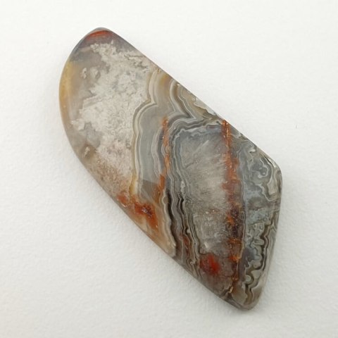 Agat koronkowy kaboszon 32x14 mm nr 217