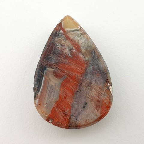 Agat koronkowy kaboszon 32x22 mm nr 200