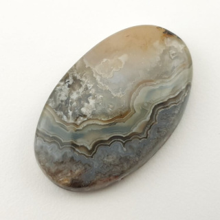 Agat koronkowy kaboszon 33x21 mm nr 201