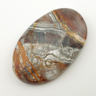 Agat koronkowy kaboszon 36x23 mm nr 211