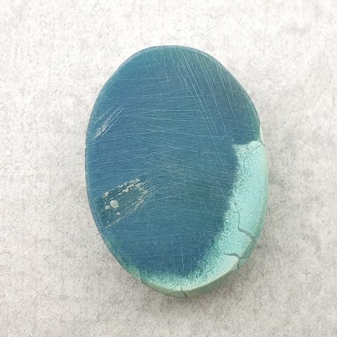 Chryzopraz kaboszon 26x19 mm nr 40