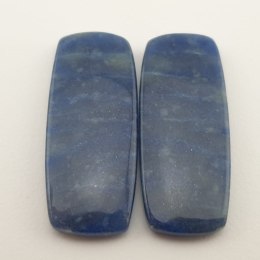 Kalcyt niebieski para kaboszonów 3,2x1,3 cm nr 3
