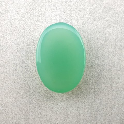 Chalcedon chryzo kaboszon 17x12 mm nr 14