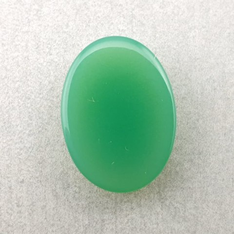 Chalcedon chryzo kaboszon 19x14 mm nr 52