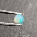 Opal z Etiopii kaboszon fi 5 mm nr 466