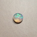 Opal z Etiopii kaboszon fi 6 mm nr 452