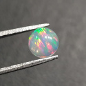 Opal z Etiopii kaboszon fi 7 mm nr 426