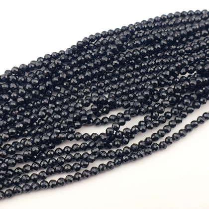 Spinel kula fasetowana 3 mm 20 szt