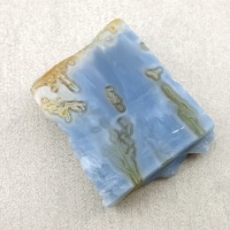 Opal niebieski cięty surowy 26x20 mm nr 23