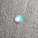 Opal z Etiopii kaboszon fi 4 mm nr 533
