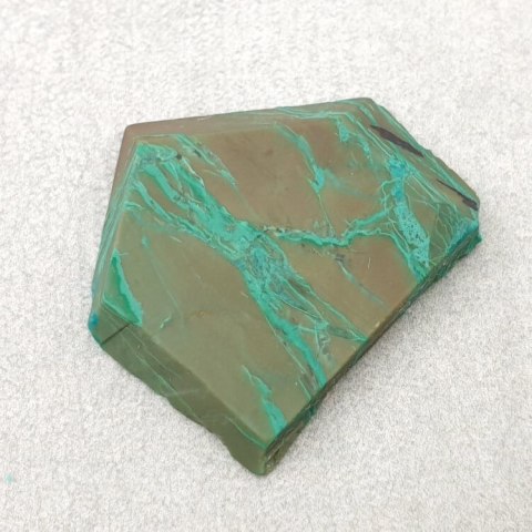 Chryzokola cięta surowa 25x23 mm nr 14