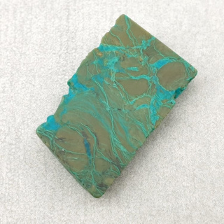 Chryzokola cięta surowa 26x16 mm nr 22