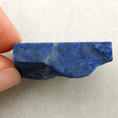 Lapis lazuli cięty surowy 28x22 mm nr 1