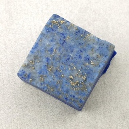 Lapis lazuli cięty surowy 18x17 mm nr 16