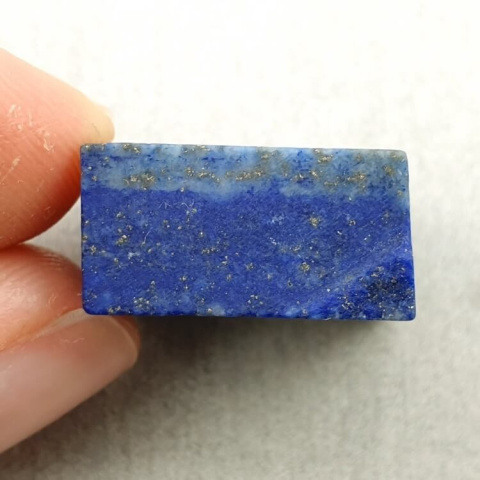 Lapis lazuli cięty surowy 18x17 mm nr 16