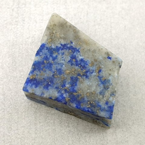 Lapis lazuli cięty surowy 18x17 mm nr 54