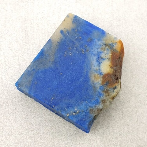 Lapis lazuli cięty surowy 21x20 mm nr 11