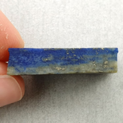 Lapis lazuli cięty surowy 22x16 mm nr 34