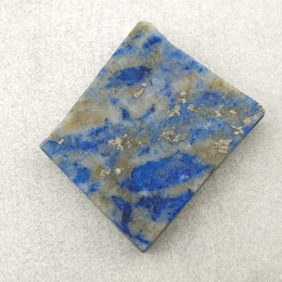 Lapis lazuli cięty surowy 22x19 mm nr 30