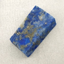 Lapis lazuli cięty surowy 23x15 mm nr 32