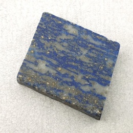 Lapis lazuli cięty surowy 24x20 mm nr 91