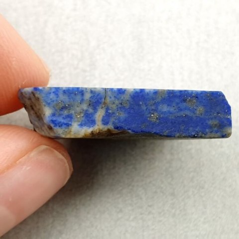 Lapis lazuli cięty surowy 25x17 mm nr 105