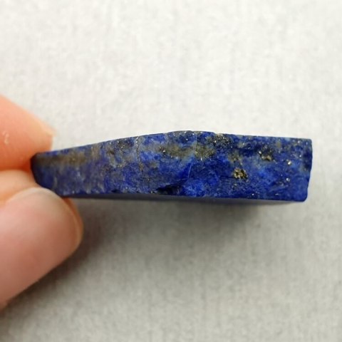 Lapis lazuli cięty surowy 25x24 mm nr 45