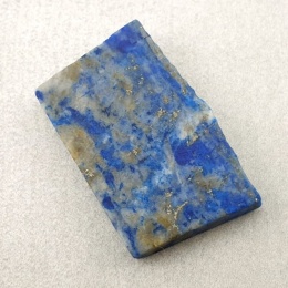 Lapis lazuli cięty surowy 26x17 mm nr 10