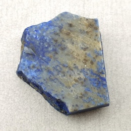 Lapis lazuli cięty surowy 26x22 mm nr 86