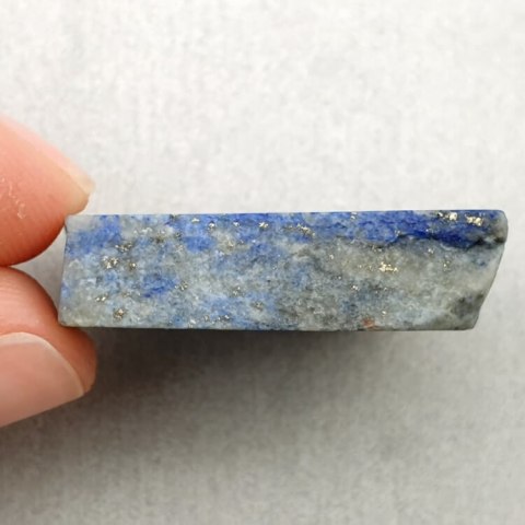 Lapis lazuli cięty surowy 27x21 mm nr 14