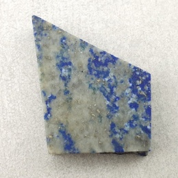 Lapis lazuli cięty surowy 27x21 mm nr 19