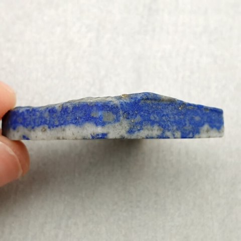 Lapis lazuli cięty surowy 27x26 mm nr 58