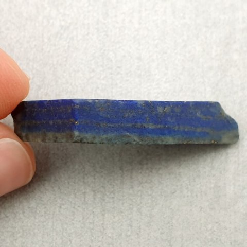 Lapis lazuli cięty surowy 29x17 mm nr 17