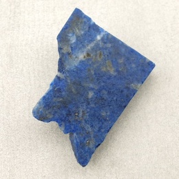 Lapis lazuli cięty surowy 30x24 mm nr 12