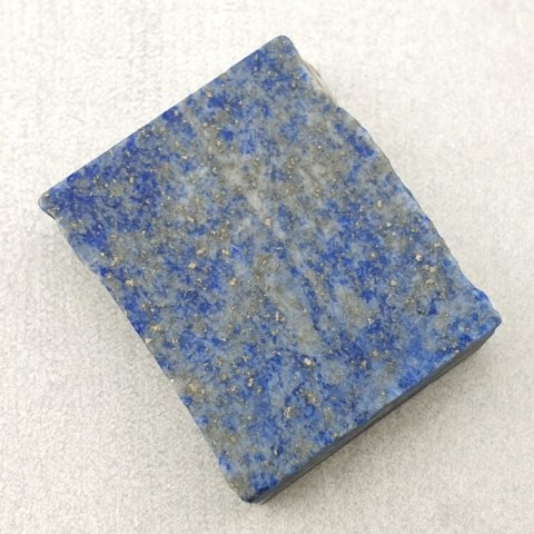 Lapis lazuli cięty surowy 30x25 mm nr 15