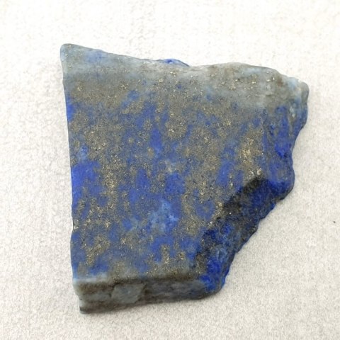 Lapis lazuli cięty surowy 30x27 mm nr 22