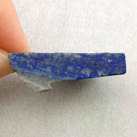 Lapis lazuli cięty surowy 33x23 mm nr 76