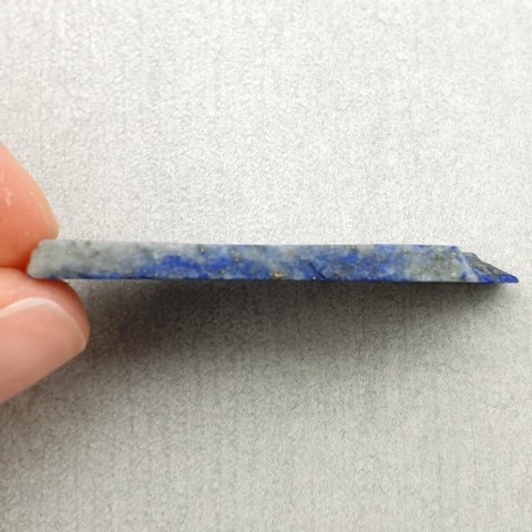 Lapis lazuli cięty surowy 36x18 mm nr 40