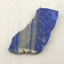 Lapis lazuli cięty surowy 41x23 mm nr 80