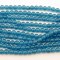 Jadeit stalowo-niebieski kula 4 mm sznur