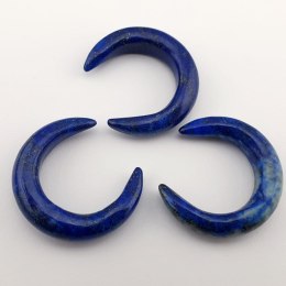 Lapis lazuli lunula księżyc 3,1x2,8 cm 1 szt