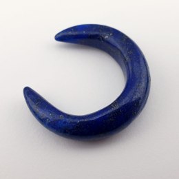Lapis lazuli lunula księżyc 3,1x2,8 cm 1 szt