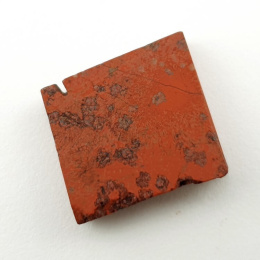 Jaspis czerwony cięty surowy 20x19 mm nr 76
