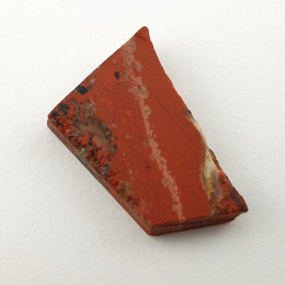 Jaspis czerwony cięty surowy 22x15 mm nr 98