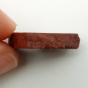 Jaspis czerwony cięty surowy 22x19 mm nr 87