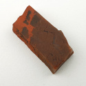 Jaspis czerwony cięty surowy 25x13 mm nr 82