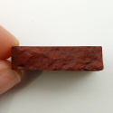 Jaspis czerwony cięty surowy 25x16 mm nr 74