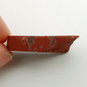 Jaspis czerwony cięty surowy 25x17 mm nr 18