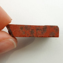 Jaspis czerwony cięty surowy 25x18 mm nr 69